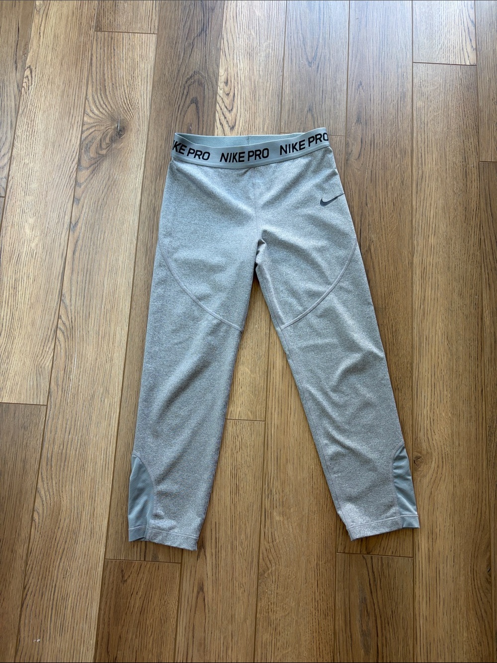 Nike | Gray Girls' Performance Leggings with NIKE PRO Waistband